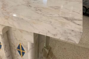 Marble_finish_on_newly_built_altar